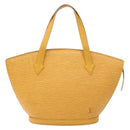 LOUIS VUITTON Epi Saint Jacques Hand Bag Yellow M52279 LV Auth 136966-13