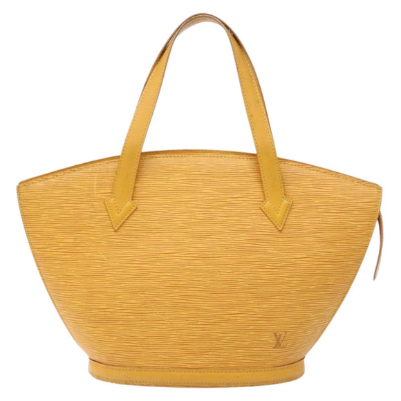 LOUIS VUITTON Epi Saint Jacques Hand Bag Yellow M52279 LV Auth 136966