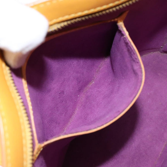 LOUIS VUITTON Epi Saint Jacques Hand Bag Yellow M52279 LV Auth 136966