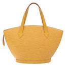 LOUIS VUITTON Epi Saint Jacques Hand Bag Yellow M52279 LV Auth 136966-2