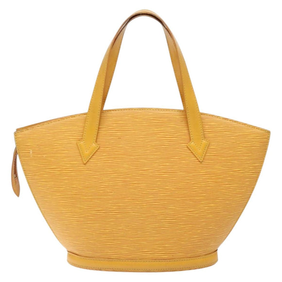 LOUIS VUITTON Epi Saint Jacques Hand Bag Yellow M52279 LV Auth 136966