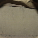 FENDI Zucca Canvas Vanity Pouch Black Brown Auth 136971-10