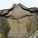 FENDI Zucca Canvas Vanity Pouch Black Brown Auth 136971-22