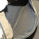 FENDI Zucca Canvas Vanity Pouch Black Brown Auth 136971-11