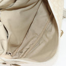 LOUIS VUITTON Monogram Mini Lin Saumur PM Shoulder Bag Ivory M95314 Auth 136978-24