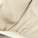 LOUIS VUITTON Monogram Mini Lin Saumur PM Shoulder Bag Ivory M95314 Auth 136978-25