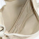 LOUIS VUITTON Monogram Mini Lin Saumur PM Shoulder Bag Ivory M95314 Auth 136978-11