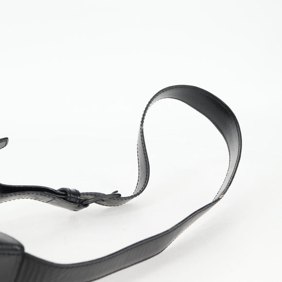 LOUIS VUITTON Epi Sac Depaule PM Shoulder Bag Black M80157 LV Auth 136982