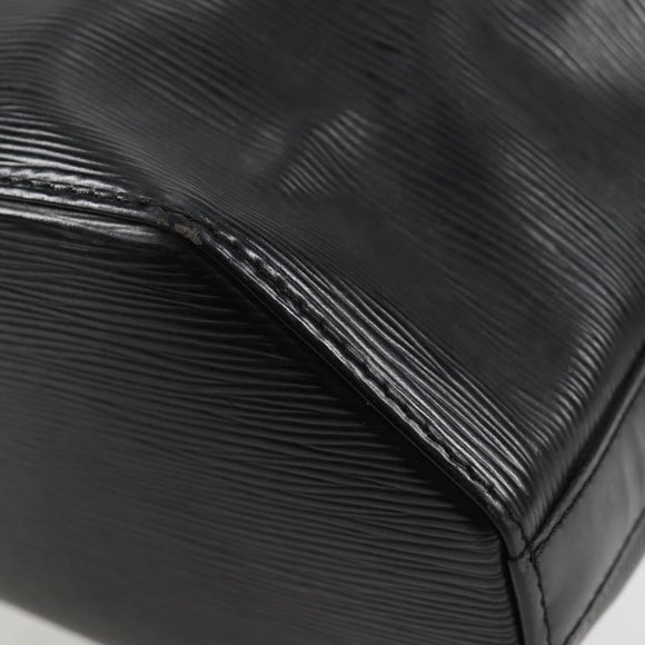 LOUIS VUITTON Epi Sac Depaule PM Shoulder Bag Black M80157 LV Auth 136982