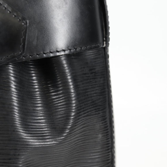 LOUIS VUITTON Epi Sac Depaule PM Shoulder Bag Black M80157 LV Auth 136982