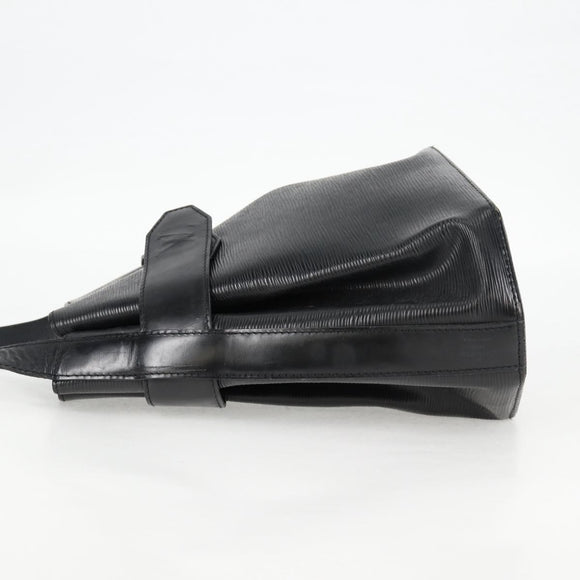 LOUIS VUITTON Epi Sac Depaule PM Shoulder Bag Black M80157 LV Auth 136982