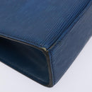 LOUIS VUITTON Epi Malesherbes Hand Bag Blue M52375 LV Auth 136983-15