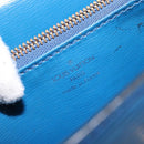 LOUIS VUITTON Epi Malesherbes Hand Bag Blue M52375 LV Auth 136983-20