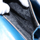 LOUIS VUITTON Epi Malesherbes Hand Bag Blue M52375 LV Auth 136983-11