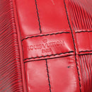 LOUIS VUITTON Epi Noe Schultertasche Rot M44007 LV Auth 136984-17