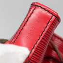 LOUIS VUITTON Epi Noe Shoulder Bag Red M44007 LV Auth 136984-12