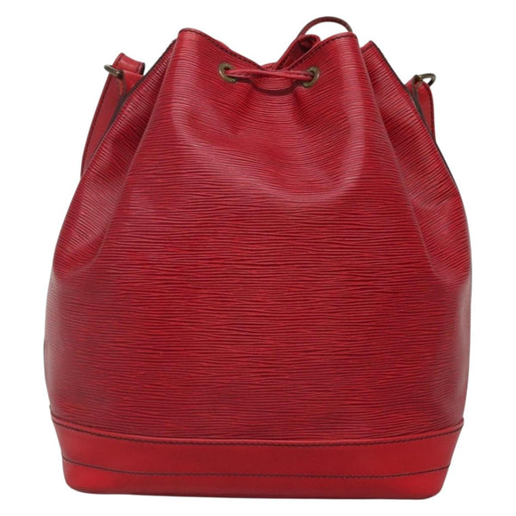 LOUIS VUITTON Epi Noe Schultertasche Rot M44007 LV Auth 136984