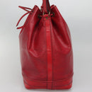 LOUIS VUITTON Epi Noe Schultertasche Rot M44007 LV Auth 136984-4