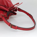 LOUIS VUITTON Epi Noe Schultertasche Rot M44007 LV Auth 136984-7
