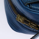 LOUIS VUITTON Epi June Feuille Shoulder Bag Blue M52155 LV Auth 136985-8