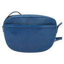 LOUIS VUITTON Epi June Feuille Shoulder Bag Blue M52155 LV Auth 136985A-2