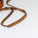 Chloe Hand Bag Leather 2way Brown Gold Auth 136996-8