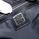 FENDI Zucca Canvas Tote Bag Black Auth 136997-14