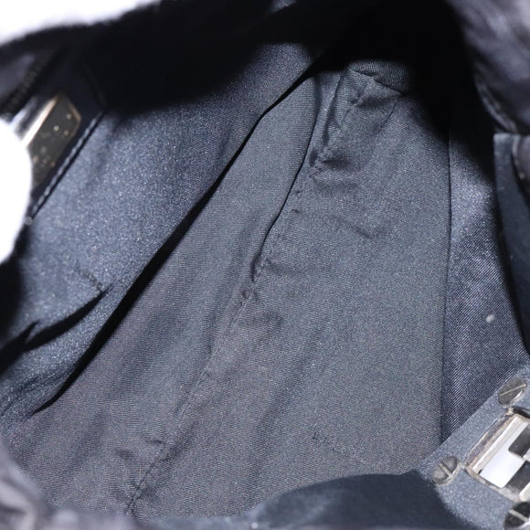 FENDI Zucca Canvas Tote Bag Black Auth 136997