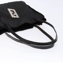 FENDI Zucca Canvas Tote Bag Black Auth 136997-7