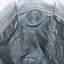 Salvatore Ferragamo Gancini Tote Bag Leather Silver Auth 137002-19