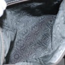 Salvatore Ferragamo Gancini Tote Bag Leather Silver Auth 137002-21