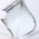 Salvatore Ferragamo Gancini Tote Bag Leather Silver Auth 137002-24