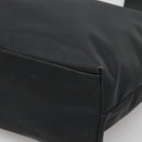 Salvatore Ferragamo Gancini Tote Bag Nylon Black Auth 137003-9