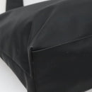 Salvatore Ferragamo Gancini Tote Bag Nylon Black Auth 137003-16