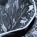 Salvatore Ferragamo Gancini Tote Bag Nylon Black Auth 137003-19