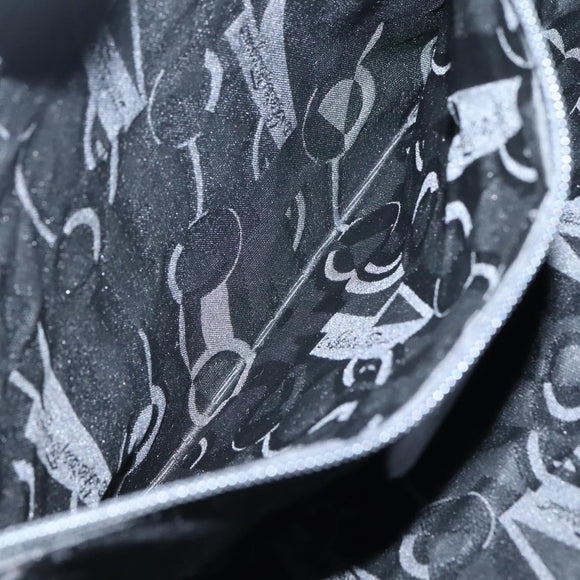 Salvatore Ferragamo Gancini Tote Bag Nylon Black Auth 137003