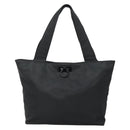 Salvatore Ferragamo Gancini Tote Bag Nylon Black Auth 137003-13