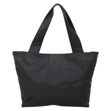 Salvatore Ferragamo Gancini Tote Bag Nylon Black Auth 137003 - 0