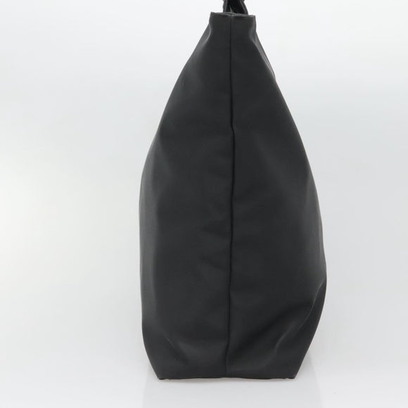 Salvatore Ferragamo Gancini Tote Bag Nylon Black Auth 137003