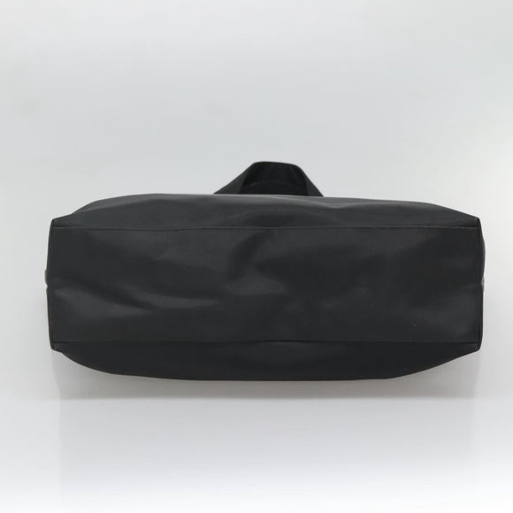 Salvatore Ferragamo Gancini Tote Bag Nylon Black Auth 137003