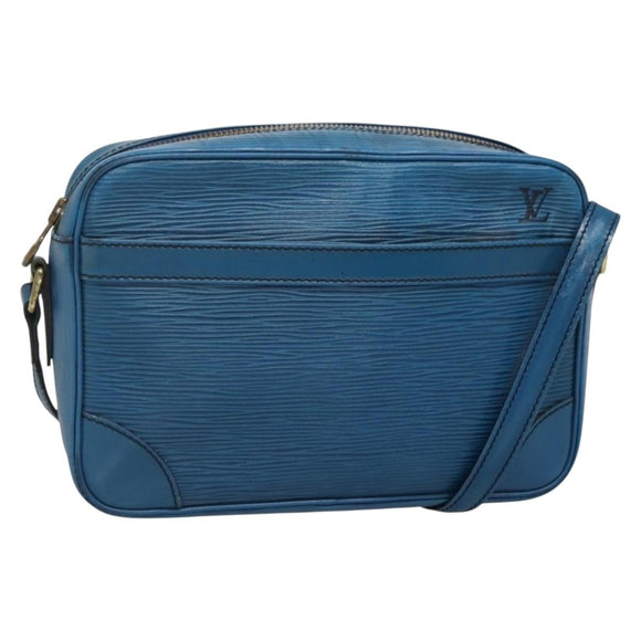 LOUIS VUITTON Epi Trocadero 23 Shoulder Bag Blue M52305 LV Auth 137005