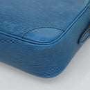 LOUIS VUITTON Epi Trocadero 23 Shoulder Bag Blue M52305 LV Auth 137005-16