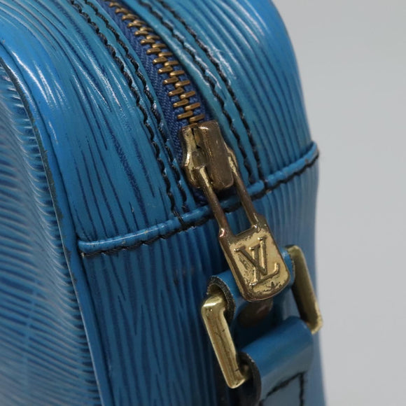 LOUIS VUITTON Epi Trocadero 23 Shoulder Bag Blue M52305 LV Auth 137005