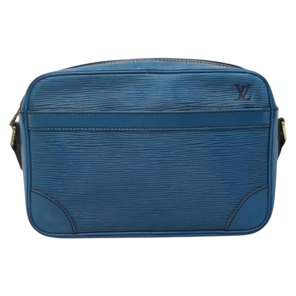 LOUIS VUITTON Epi Trocadero 23 Shoulder Bag Blue M52305 LV Auth 137005