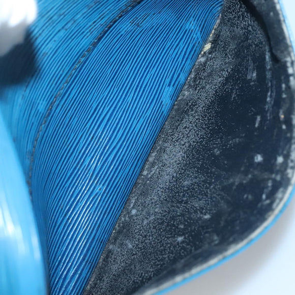 LOUIS VUITTON Epi Trocadero 23 Shoulder Bag Blue M52305 LV Auth 137005