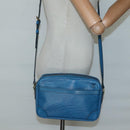 LOUIS VUITTON Epi Trocadero 23 Shoulder Bag Blue M52305 LV Auth 137005-22