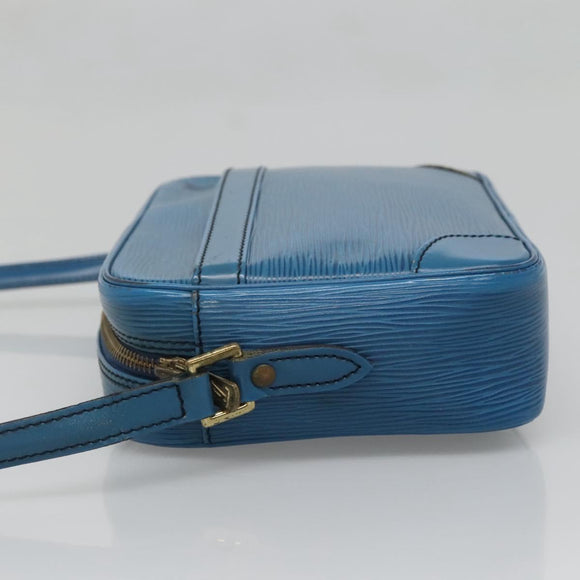 LOUIS VUITTON Epi Trocadero 23 Shoulder Bag Blue M52305 LV Auth 137005