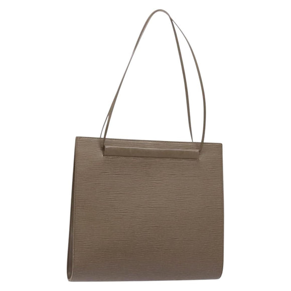 LOUIS VUITTON Epi Saint Tropez Shoulder Bag Gray Lilac M5246B LV Auth 137006