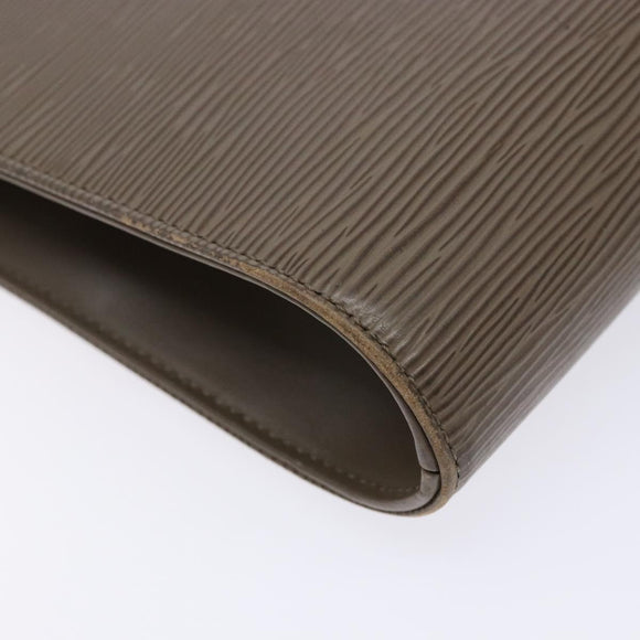 LOUIS VUITTON Epi Saint Tropez Shoulder Bag Gray Lilac M5246B LV Auth 137006