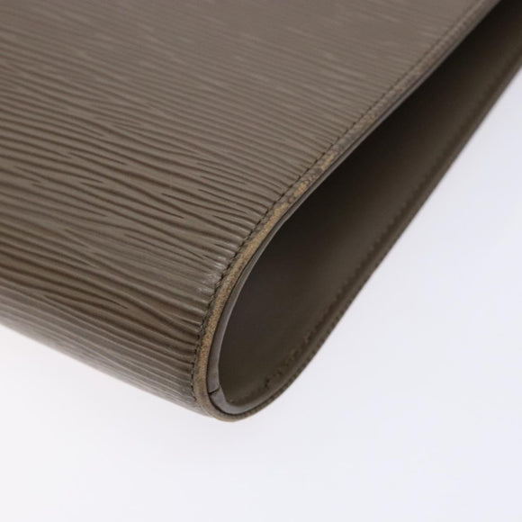 LOUIS VUITTON Epi Saint Tropez Shoulder Bag Gray Lilac M5246B LV Auth 137006